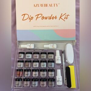 Never Used Azure Beauty Nail Dip Powder Kit